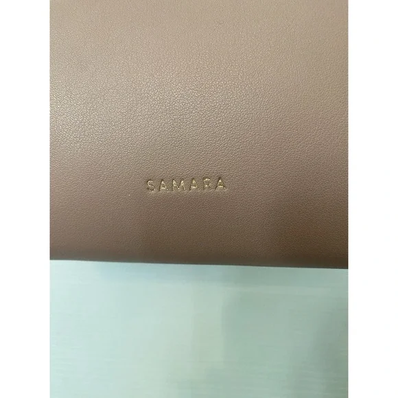 Samara‎ Medium Shoulder Bag Peony Blush Pink Crossbody Vegan - Picture 3 of 10